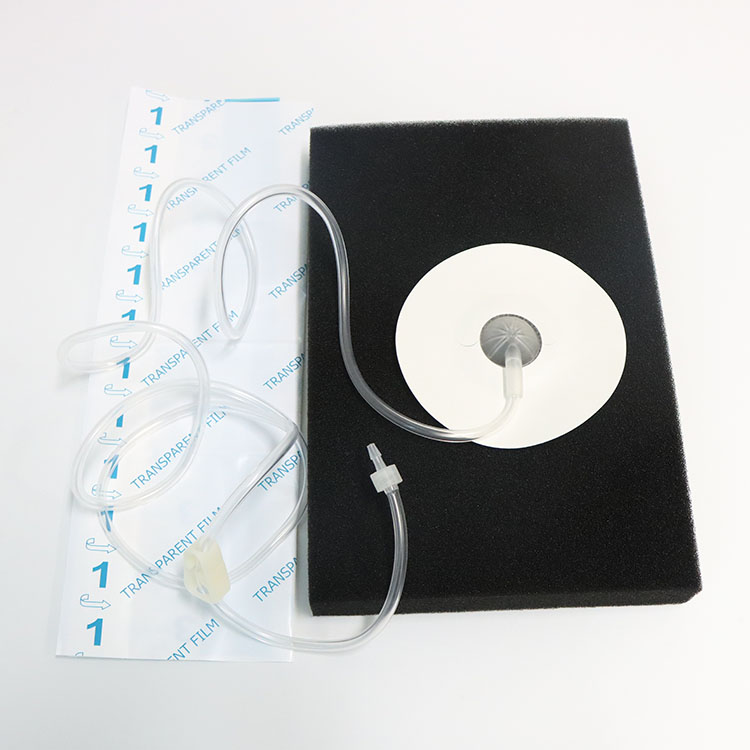 BLUENJOY NPWT Wound Care Drainage Dressing Kit PU Foam Film Debridment Diabetic Feet Solution Npwt Device