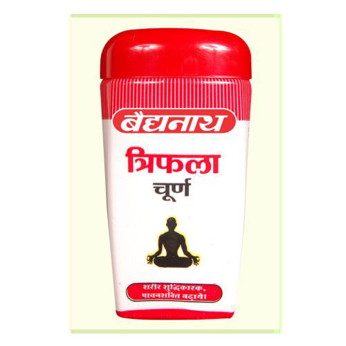 India herbal product Baidyanath Triphala Churna 500gm - herbal Triphala powder - herbal medicine for digestive system