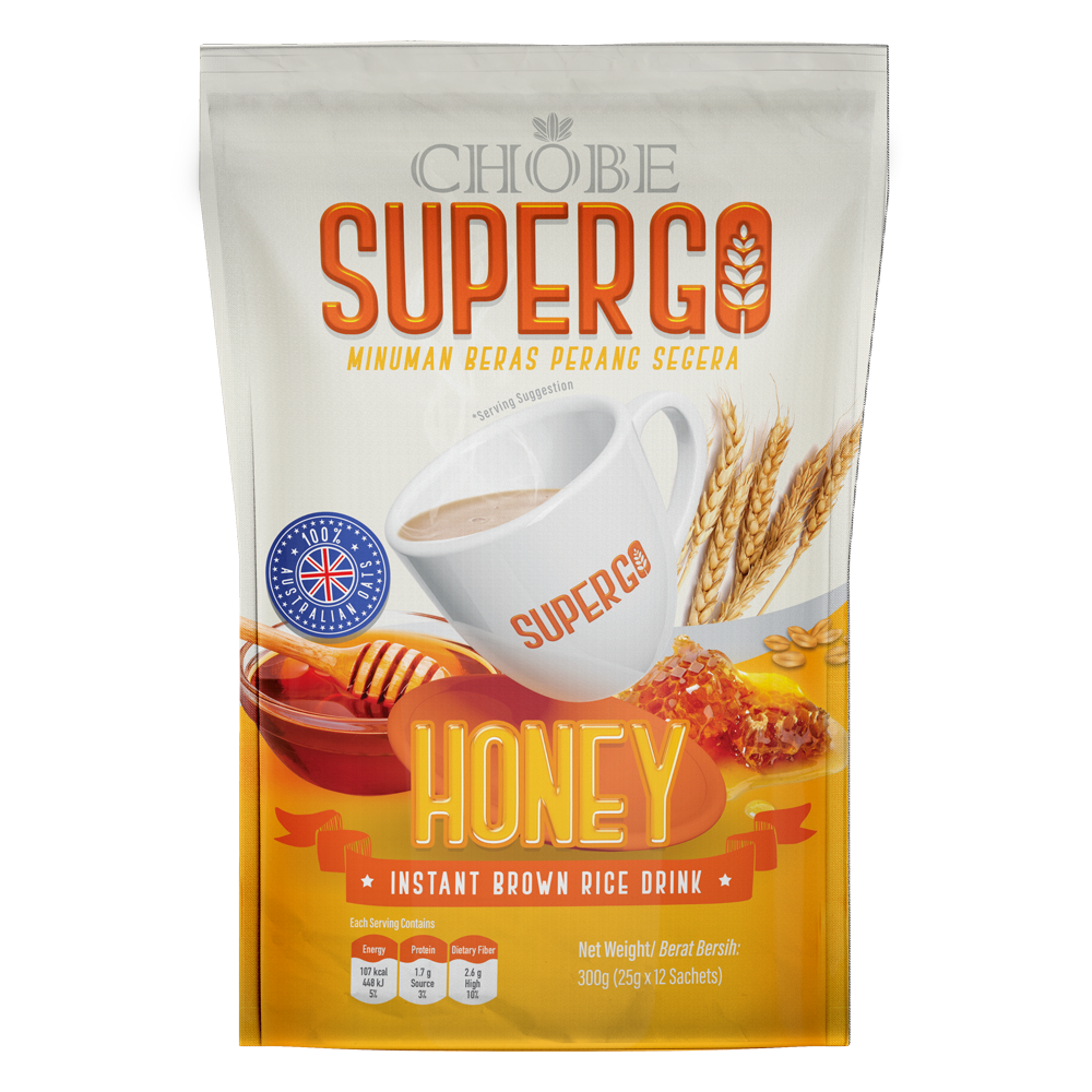 Мгновенный напиток из коричневого риса CHOBE SUPERGO со вкусом меда