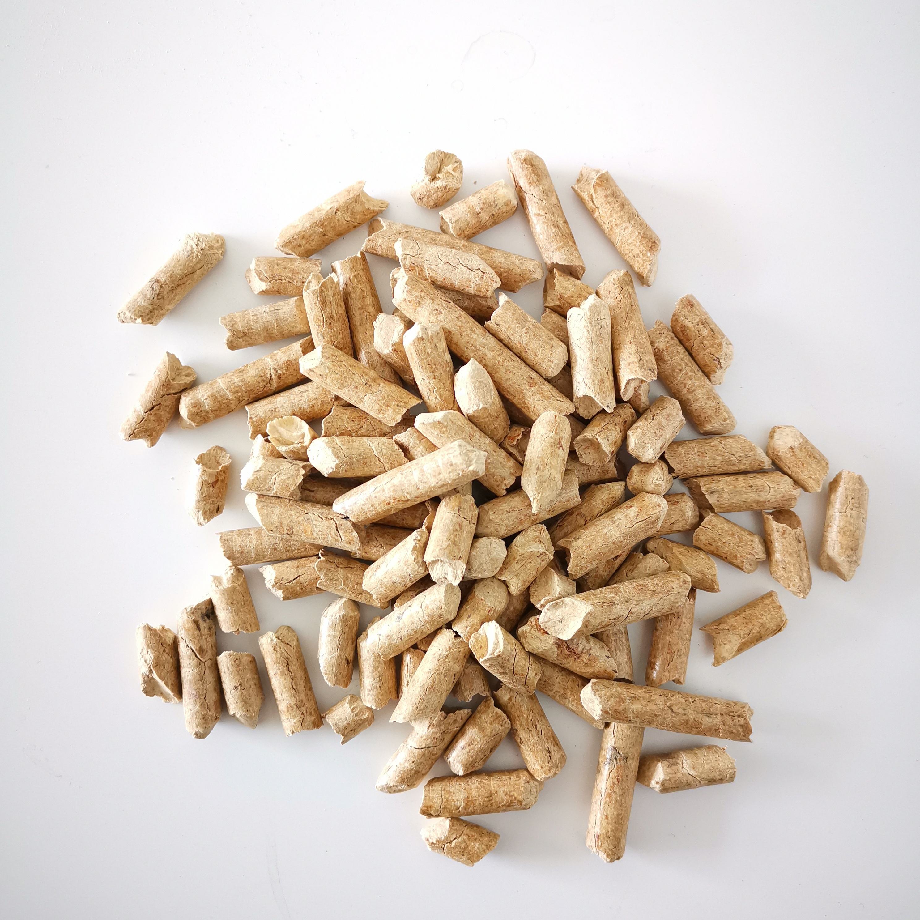 bulk biomass wood fuel pellets