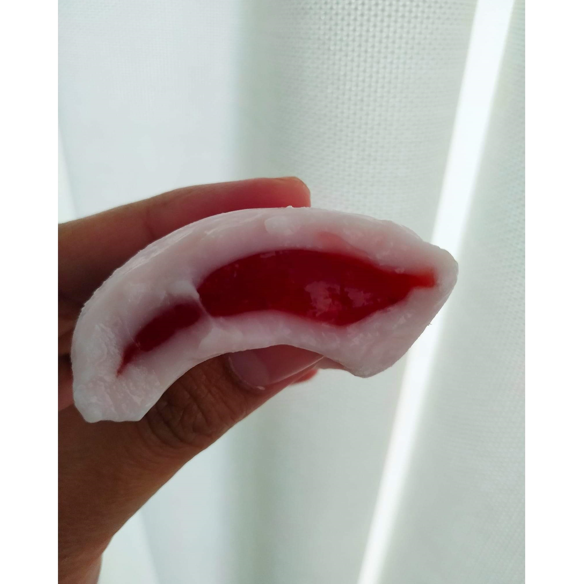 Вкусная клубника, Премиум мешки Mochi, упаковка десертов для детей, взрослых и вегетарианцев