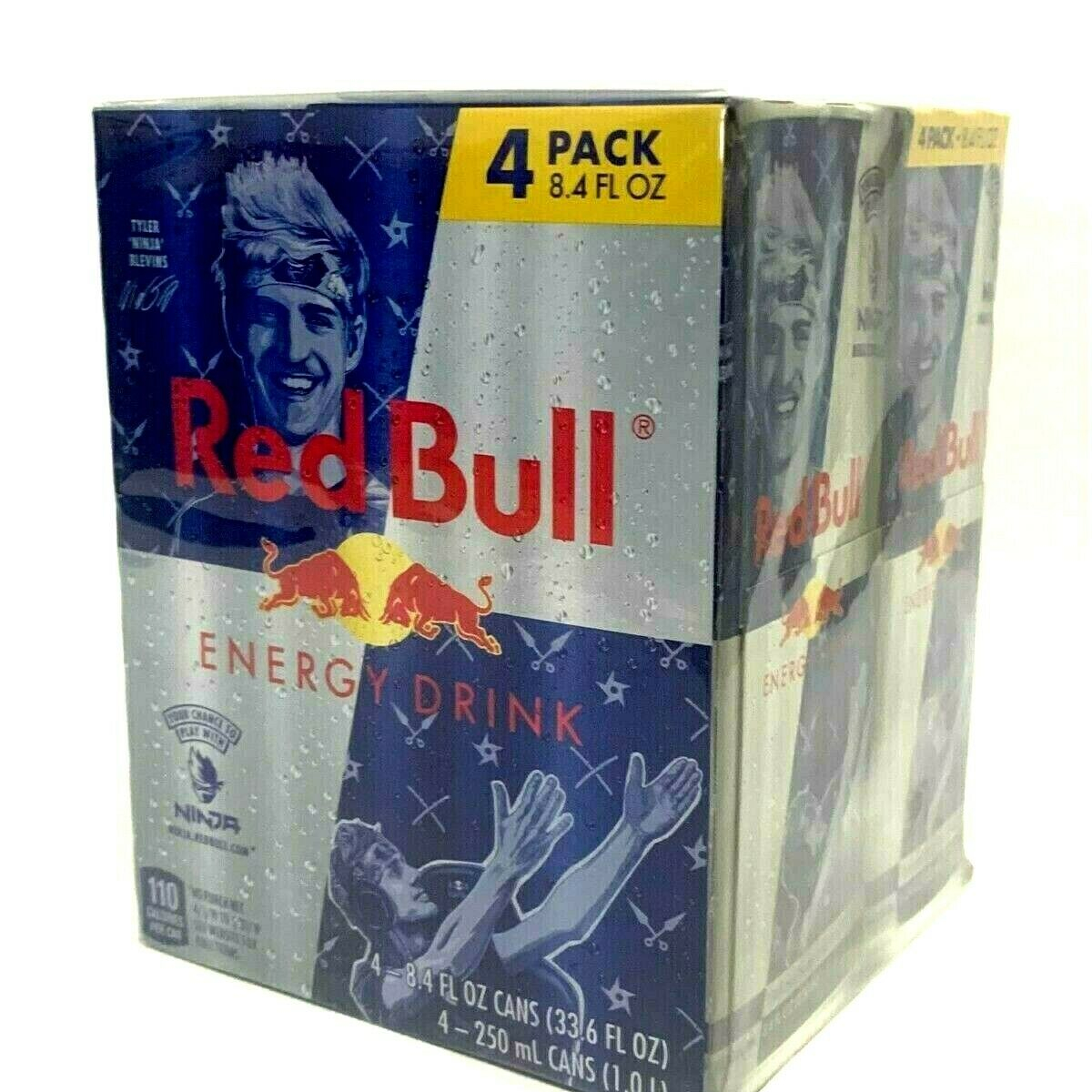 Энергетический напиток RedBull 8,4 унции, 5 банок