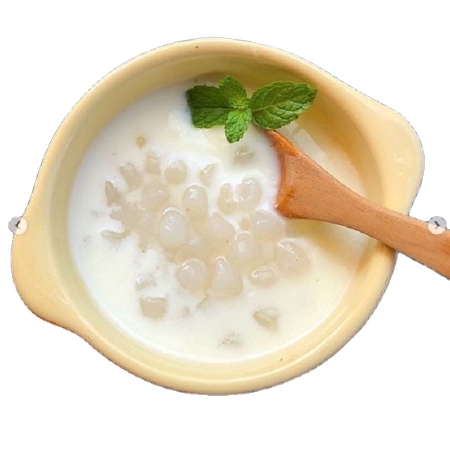 Konjac жемчуг Boba пузырь с сиропом без глютена Высокая диетическая волоконная десерт