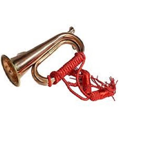 Top quality Bugle Brass with Copper Vintage Military Signal Trumpet Bugle Instrument in wholesale price