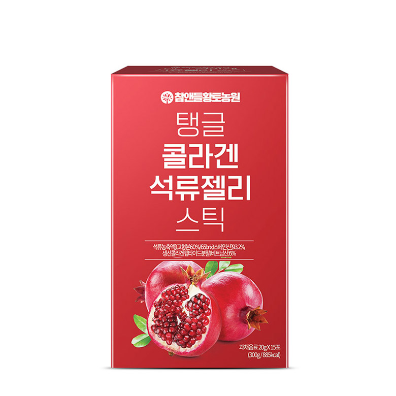 Pomegranate Low Molecular Fish Collagen Jelly Stick Health and Beauty Aid Skin Care Produced in Kore