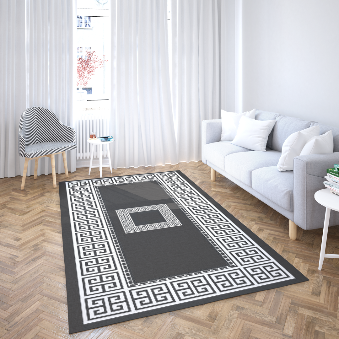 Carpet Modern Design Rugs Carpet Home Decoration 3D Printed Rugs Made in Turkey Turkish