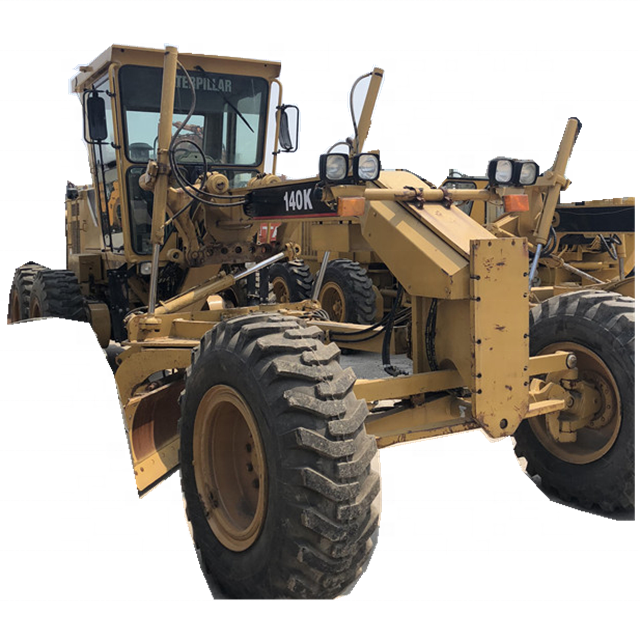 Б/у автогрейдер CAT caterpilla 140k, Сделано в США, расположенный в Шанхае, горячая распродажа