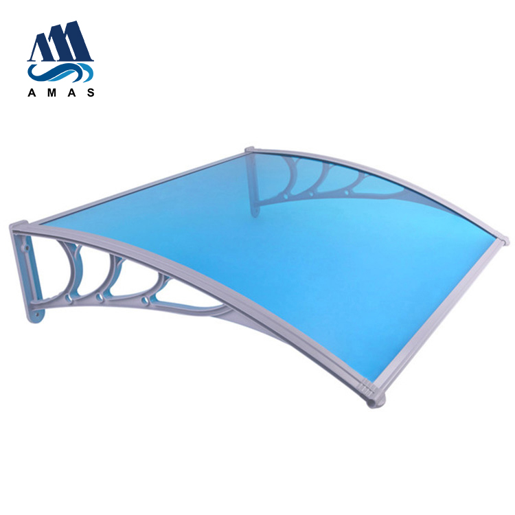 Amas Manufactured patio door canopy Balcony exterior awning uv400 protection caravan carport for Home
