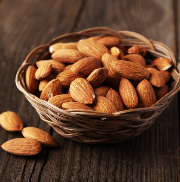 Dried Organic Almond Nuts Nutritious Roasted Almond Nuts for Baking
