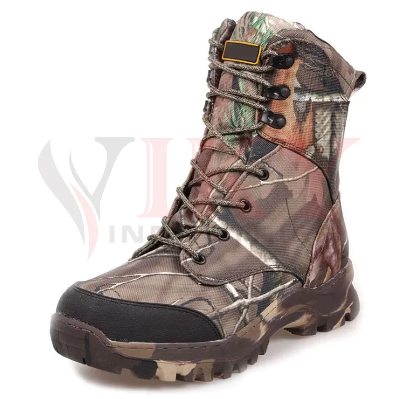 Hunting Walking Boots Men Winter Waterproof Tactical Camping Climbing Outdoor Snow boot Men Hiking Shoes Men