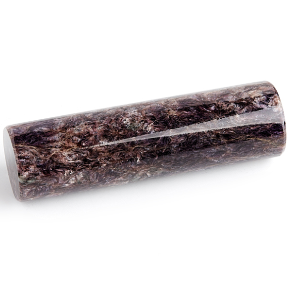 Charoite цилиндр 3*10 см, nutural charoite из России