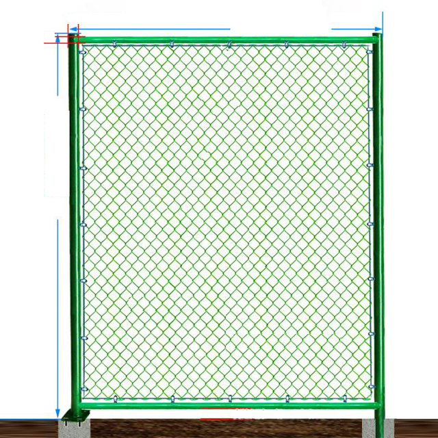 heavy galvanized basketball court chain link fencechicken wire