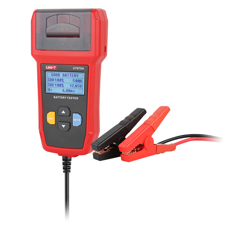 UNI-T UT675A тестер аккумуляторной батареи 12V сгибать свинцово-кислотная батарея тест 12/24V порт для зарядки или система крепления системы