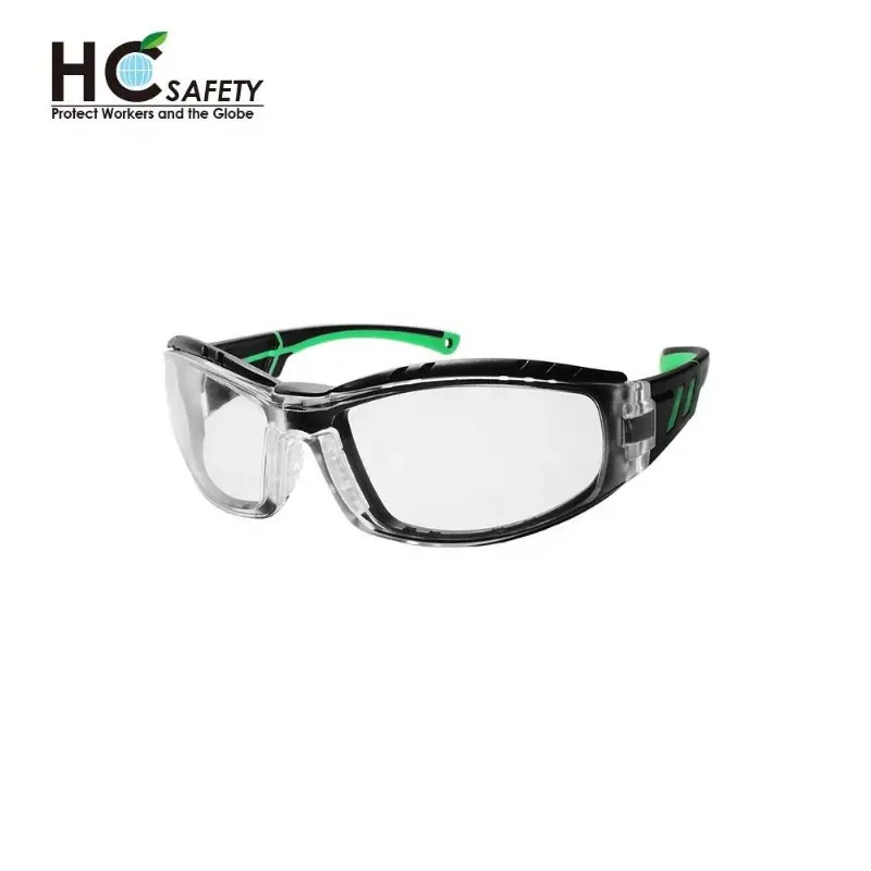 HCSP07 laboratory safety glasses safety eyeglasses disposable eye protection CE EN166 ANSI Z87