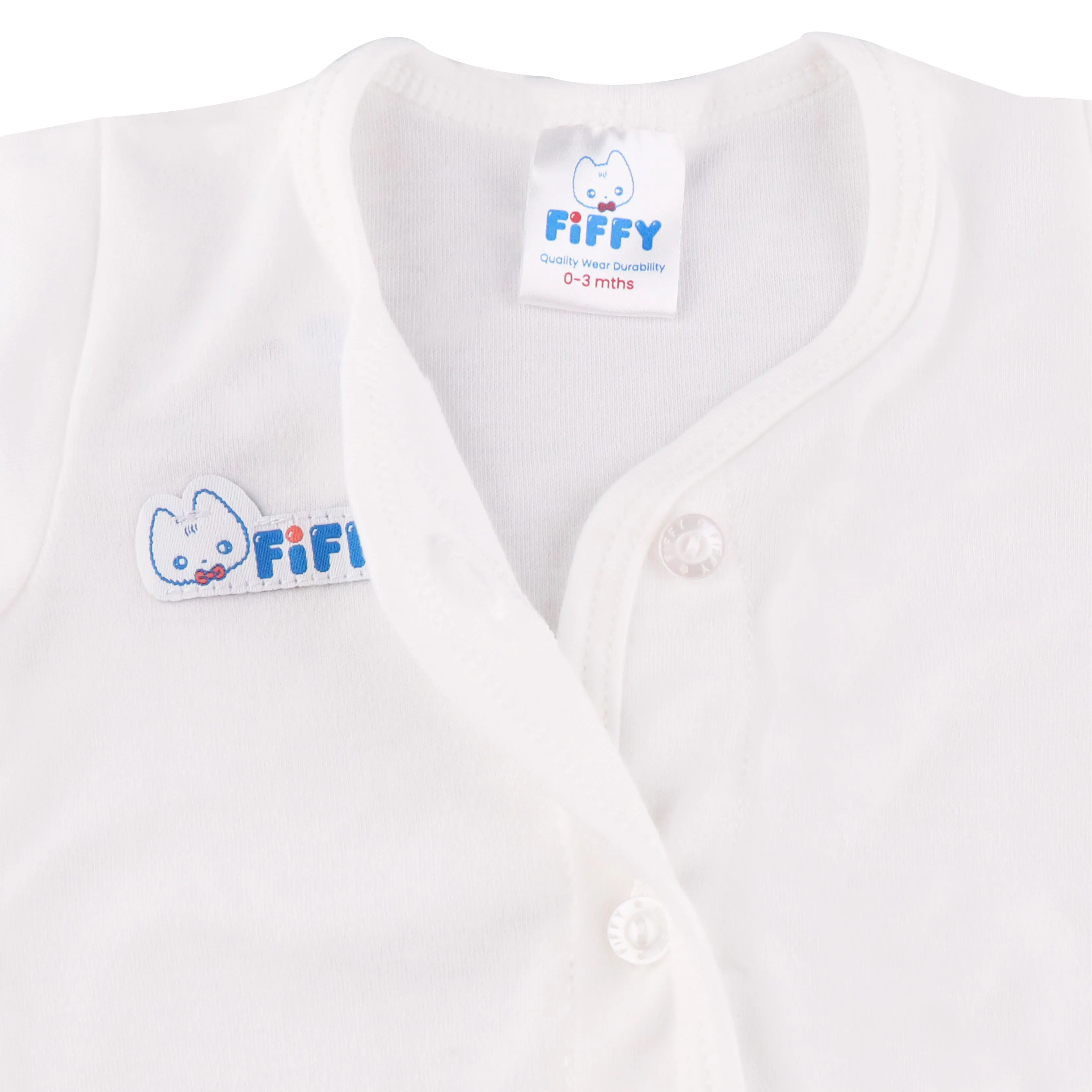 FIFFY Baby Long Sleeve + Leggy Vest Suit