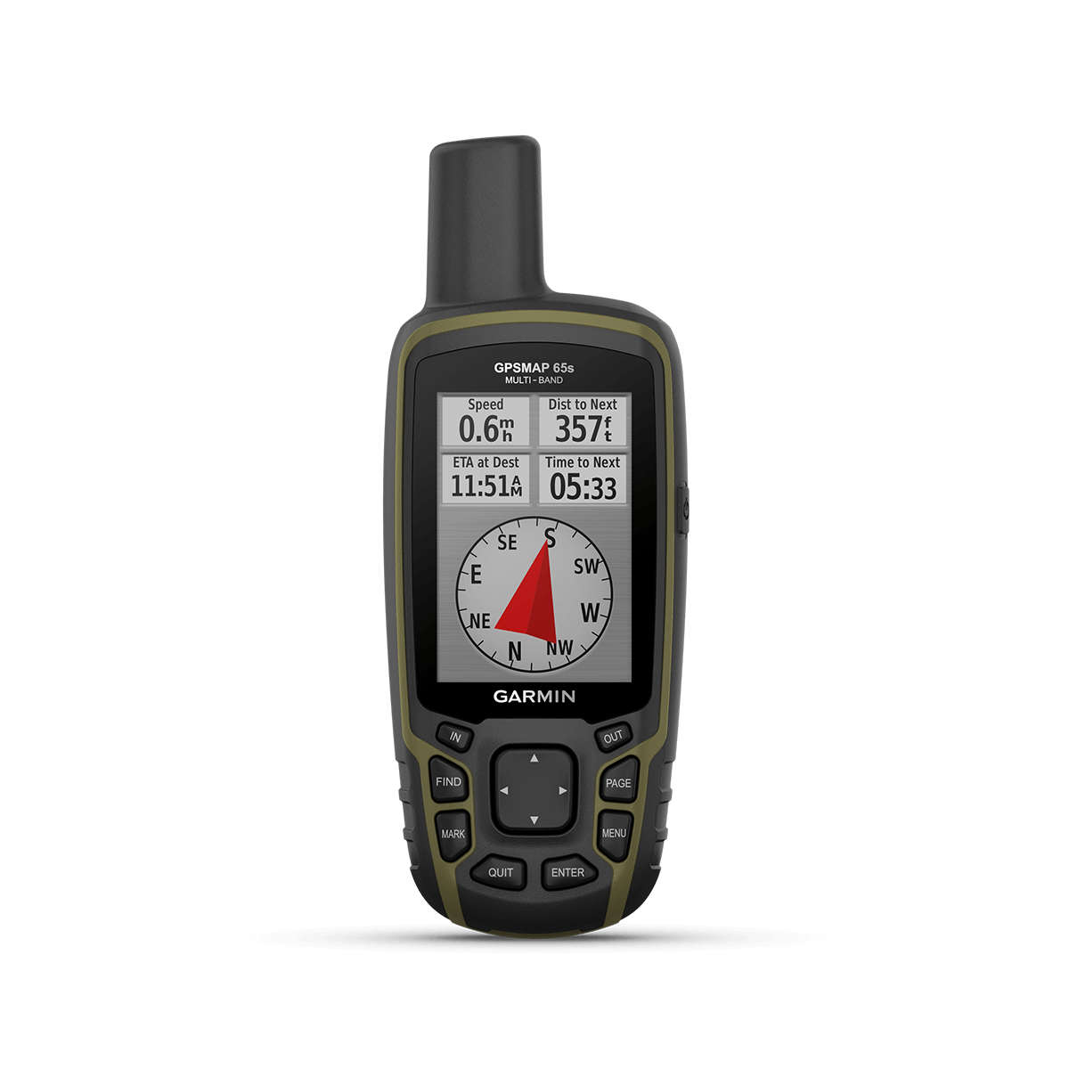 Лидер продаж, многополосное портативное GPS-устройство GPSMAP 65s с несколькими картами для спутниковых систем, подходит для приключений в джунглях