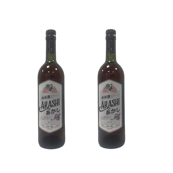 Рисовый винный напиток 25% AKASHI 750 мл фиолетовый Rrd черный липкий рис liqour в упаковке для бутылок