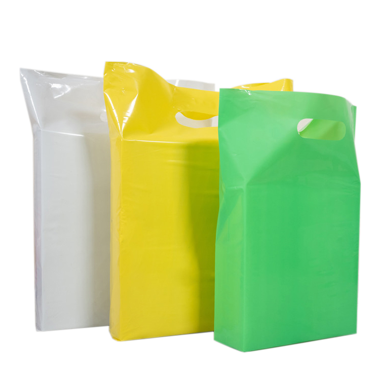 Custom logo biodegradable plastic shopping bag making machine packaging plastic bags with logos OEM ODM with best service