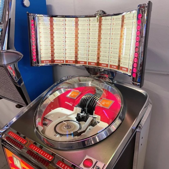 Оригинальный 1962 AMI II Continental 200 виниловый Jukebox