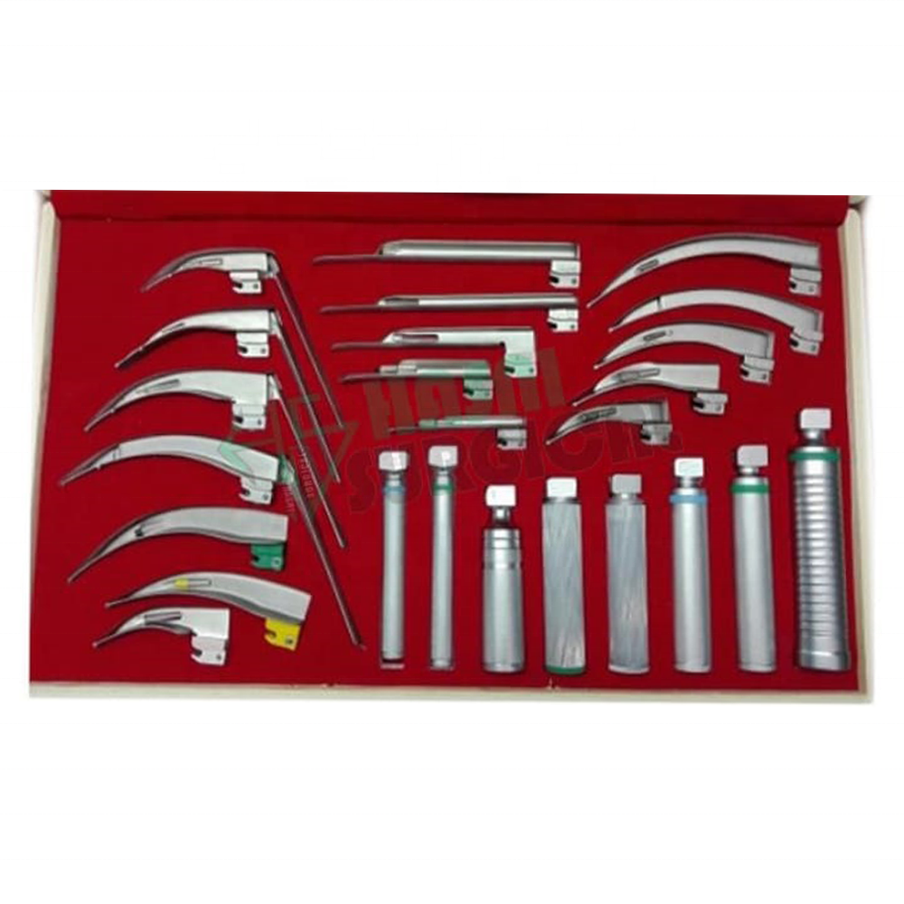 Top Quality Laryngoscope All Range Kit Fiber optic and conventional