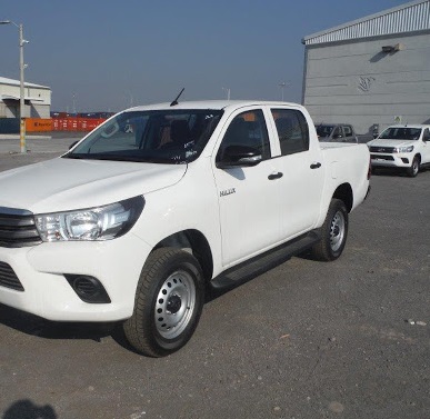 Бывший в употреблении RHD TOYOTA HILUX, двойная кабина, правый руль, л