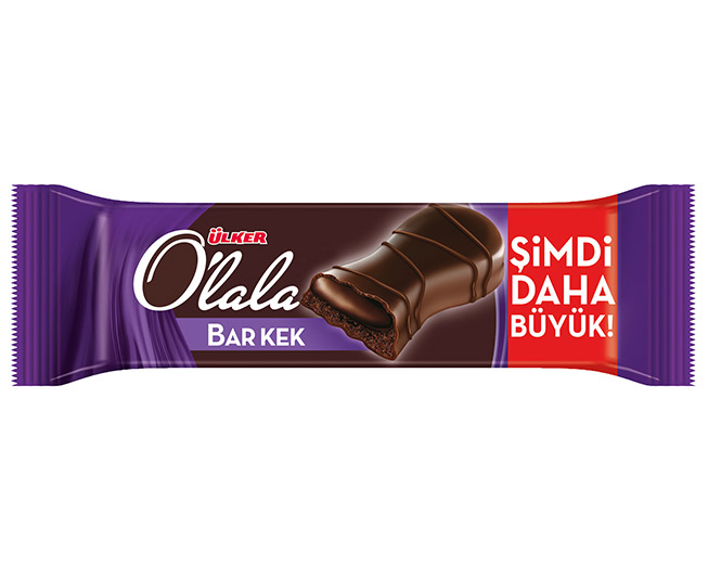 34 GR for ULKER OLALA BAR Cake Small Cake Rectangle 0.034 Kg Anytime Normal Fresh Chocolate Flavor Vacuum Pack Packaging