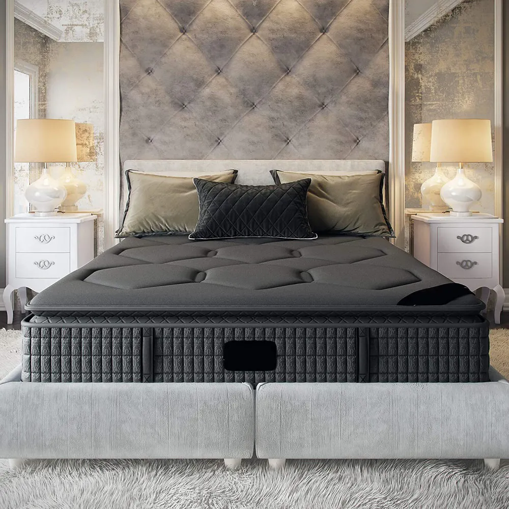 Modern twin size high density memory foam mattress for 5 star hotel furniture