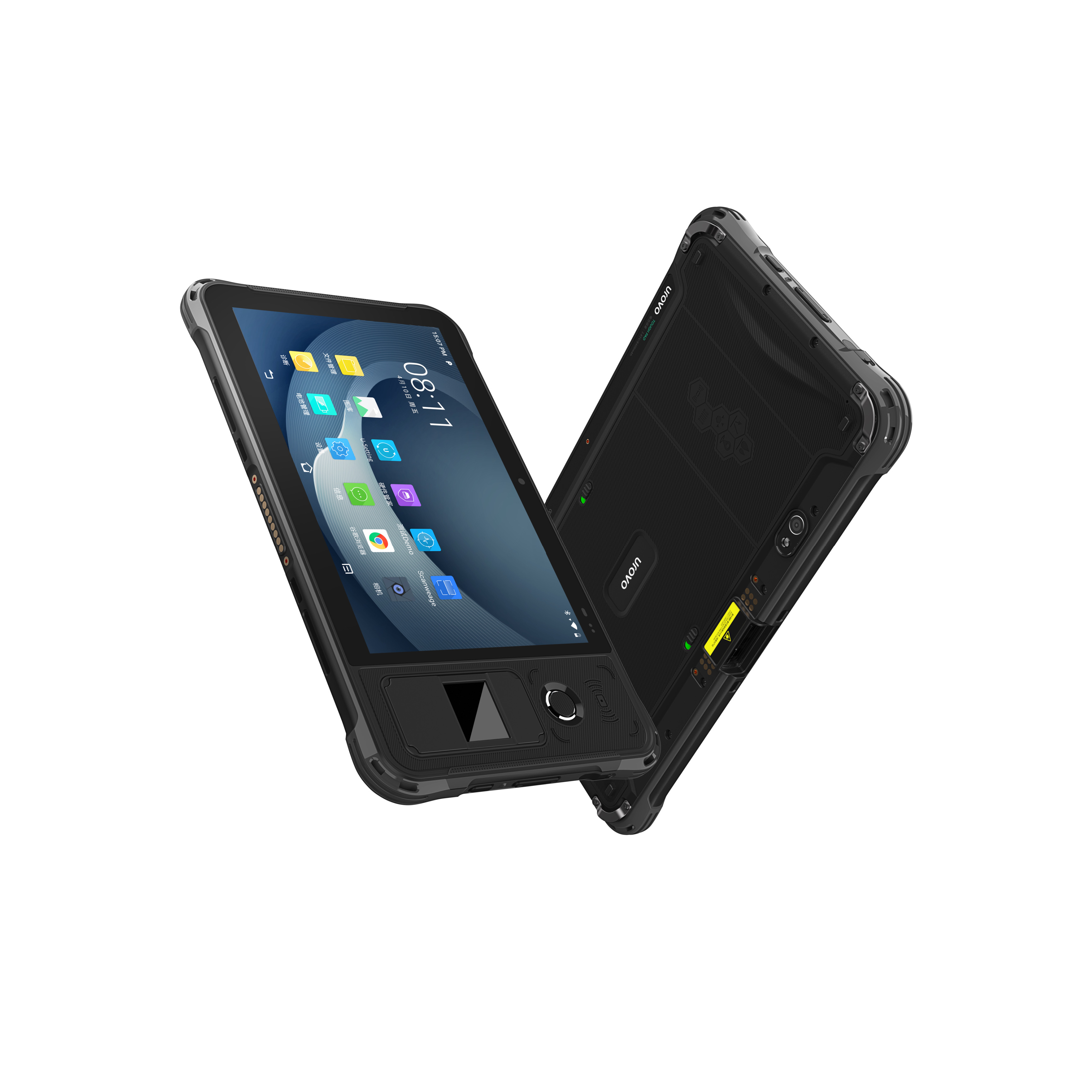 Urovo P8100 (модуль сканирования отпечатка пальцев версия) Прочный промышленный планшетный компьютер с Android9 производитель гироборд с колесами 8 дюймов планшетный ПК с системой андроида и 9 пирог с GMS