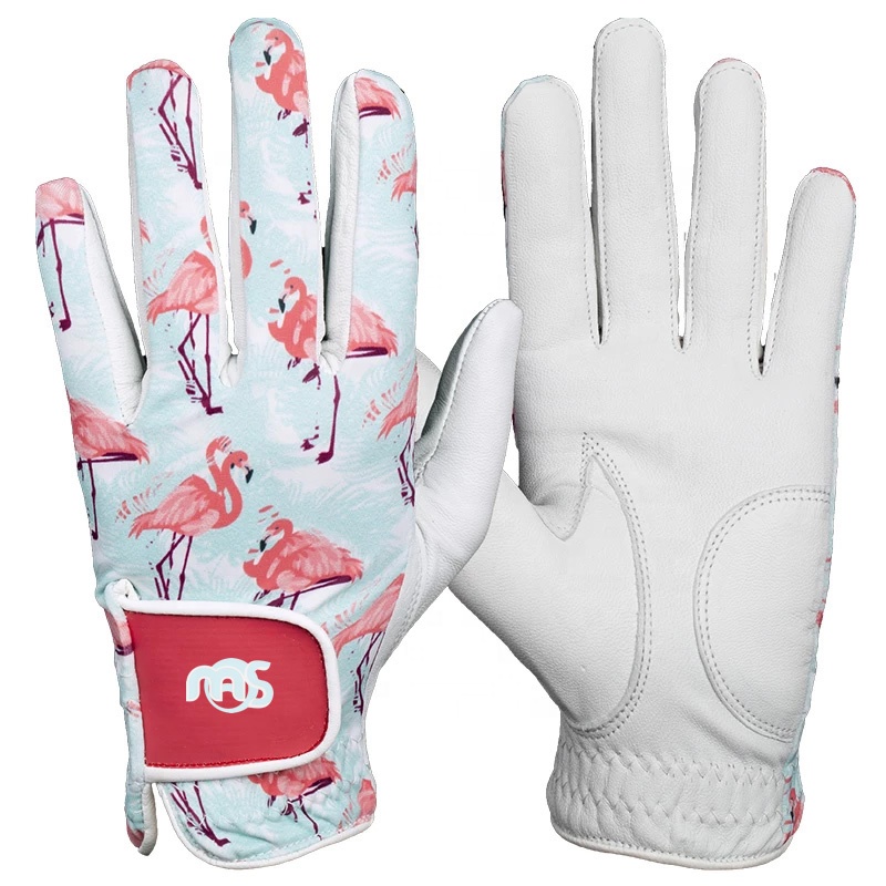 Golf Gloves women's Left Right/Left Hand Soft Breathable Sheepskin Anti-slip Granules