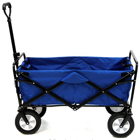 Сад складной Открытый Утилита Wagon фестиваль Вечеринка Кемпинг ручная тележка с 4 колесами