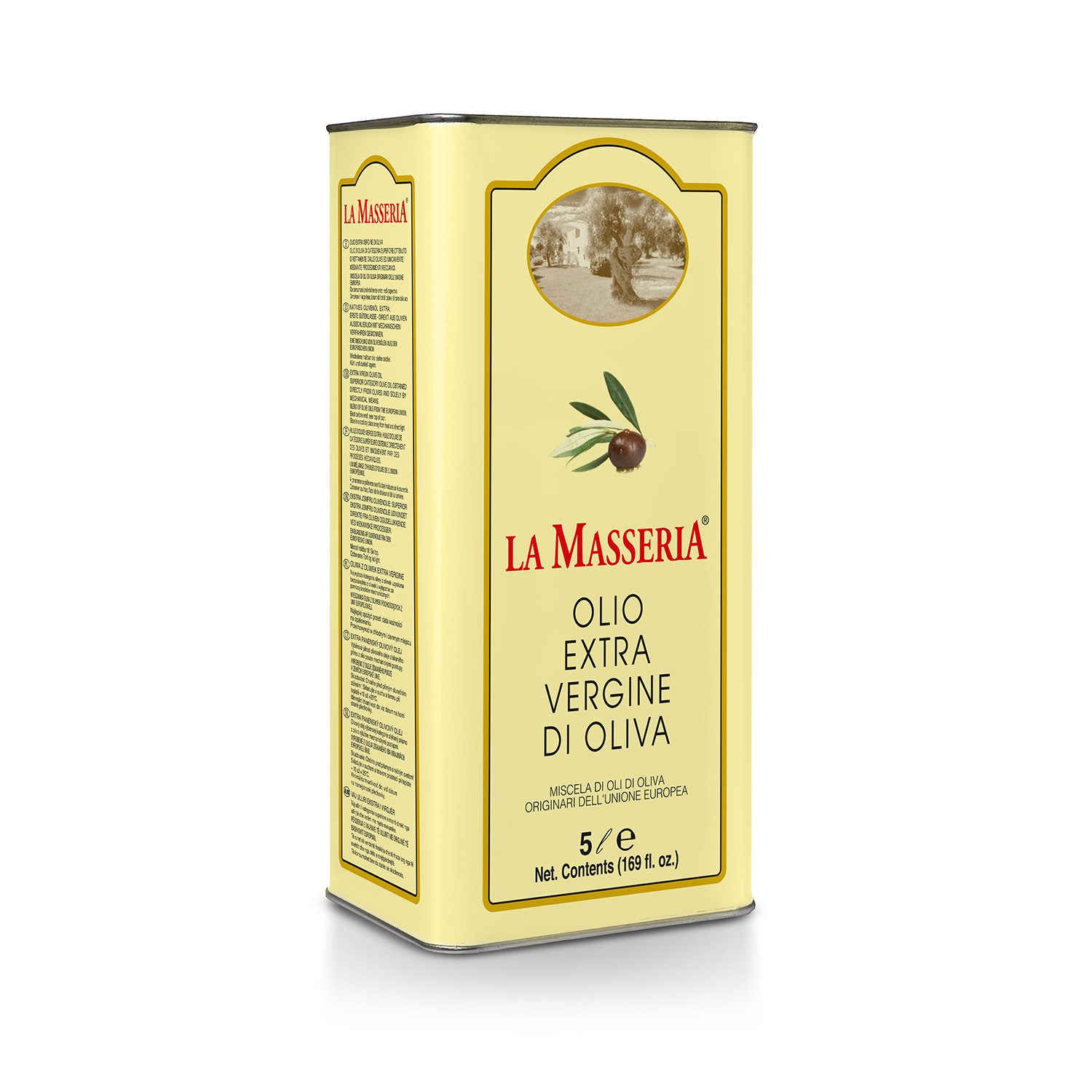 Итальянское оливковое масло LT.5 IN TIN