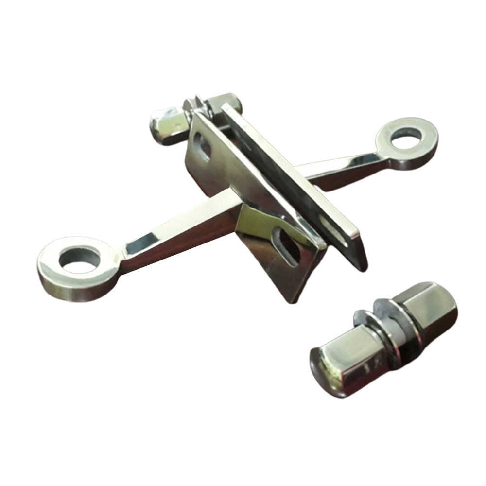 2 руки паук подключен стекло из полированной нержавеющей Inox 304 202M-INOX 304