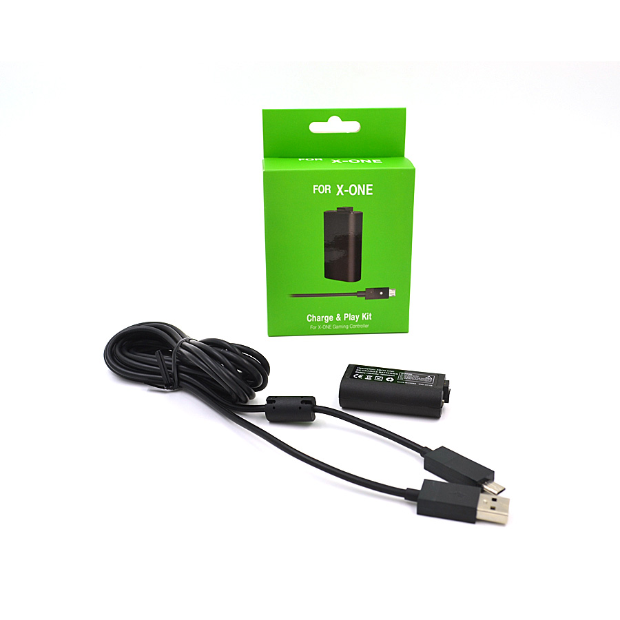 Заводская Продажа для xbox one charge & play kit 1200mAh