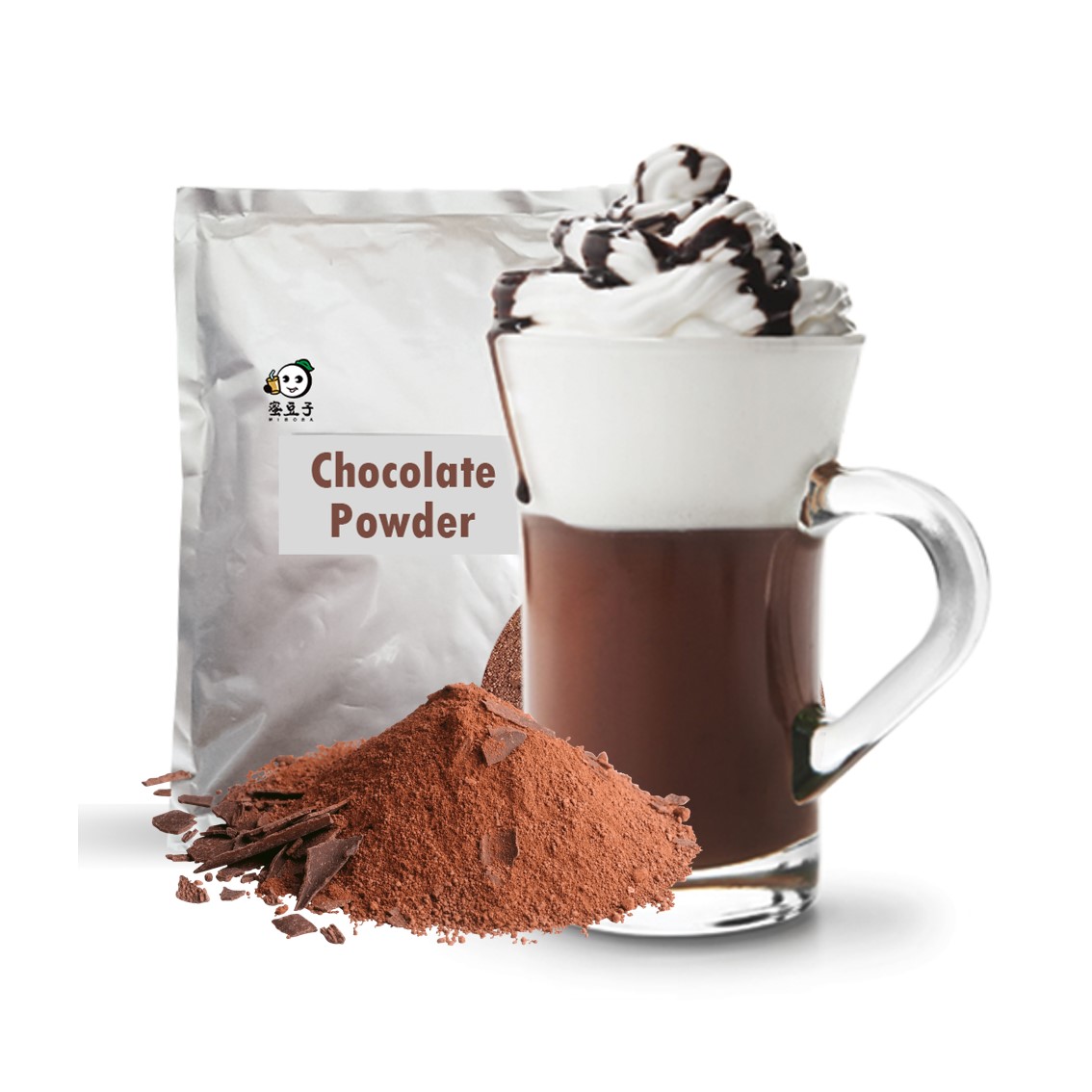 Wholesale Hight Fat Cocoa Original Powder Baking Toppings