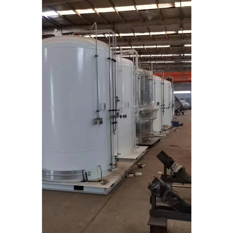 3m3 0.8Mpa Low Pressure Microbulk Liquid Oxygen Gas Micro Bulk Tank Liquid Oxygen Storage Tank & Vaporizer India