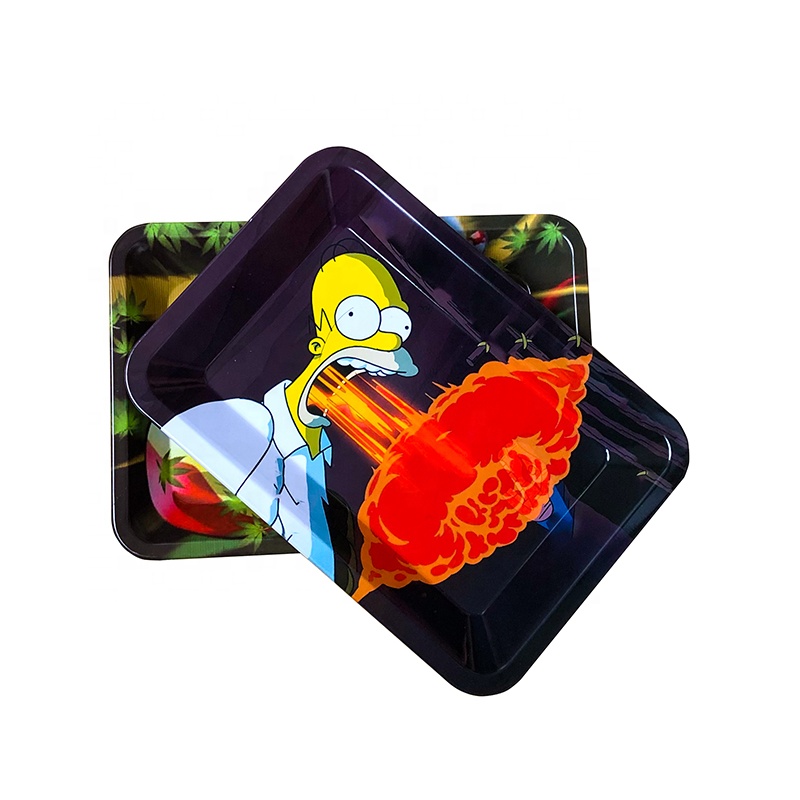 Высококачественный курительный Конопляный прямоугольный поднос, поднос для трав, трав, сорняков, дизайнерский поднос