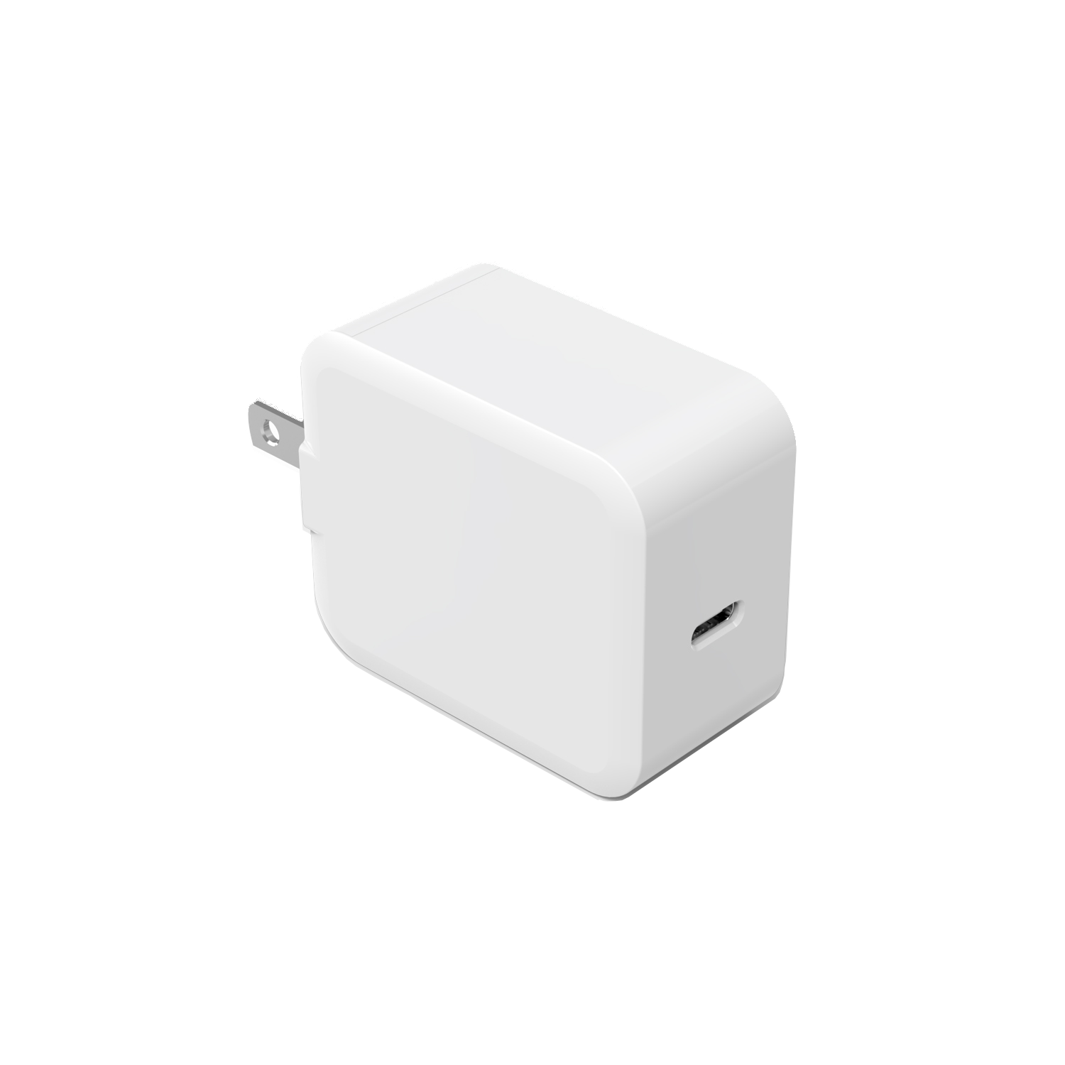 Заводская оптовая продажа Amazon горячая Распродажа PD30W быстрый USB C складной разъем зарядное устройство адаптер для мобильного телефона с сертификатами UL CE FCC