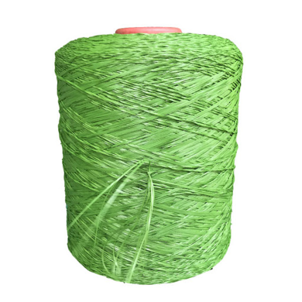PE/PP 8000dtex Fibrillated Synthetic/Artificial Grass Yarn for Outdoor Soccer Field