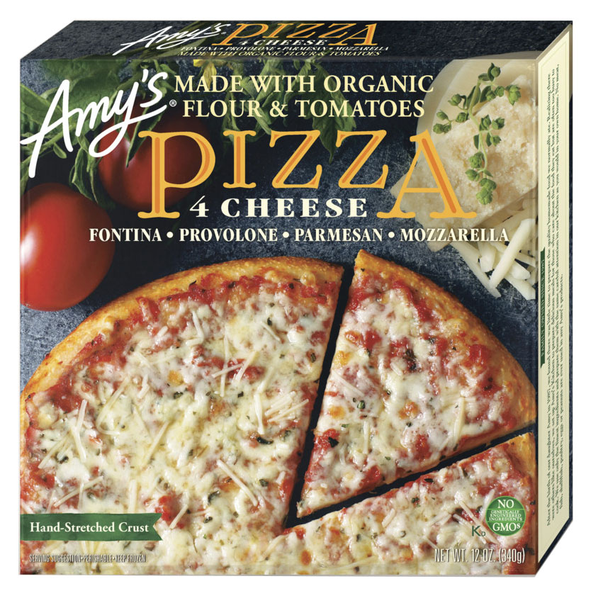 Кухонная пицца Amy's с овощной коркой, изготовленная из США