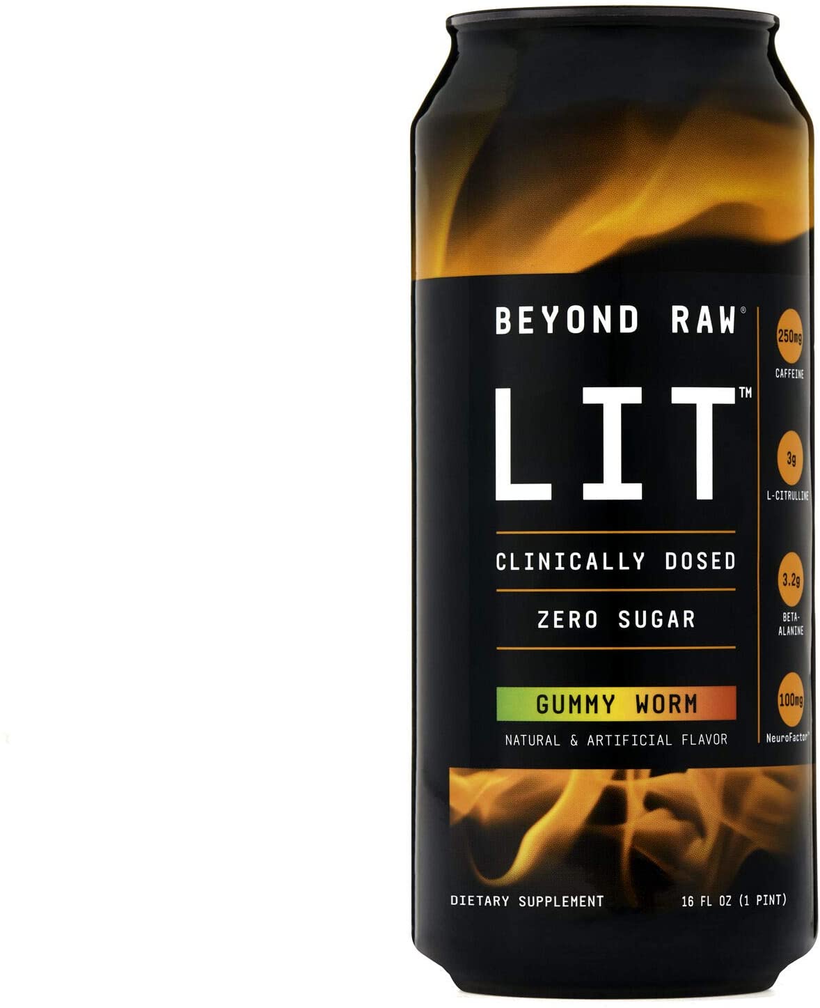 Hot selling Beyond Raw LIT - Gummy Worm, NET WT 14.56 oz