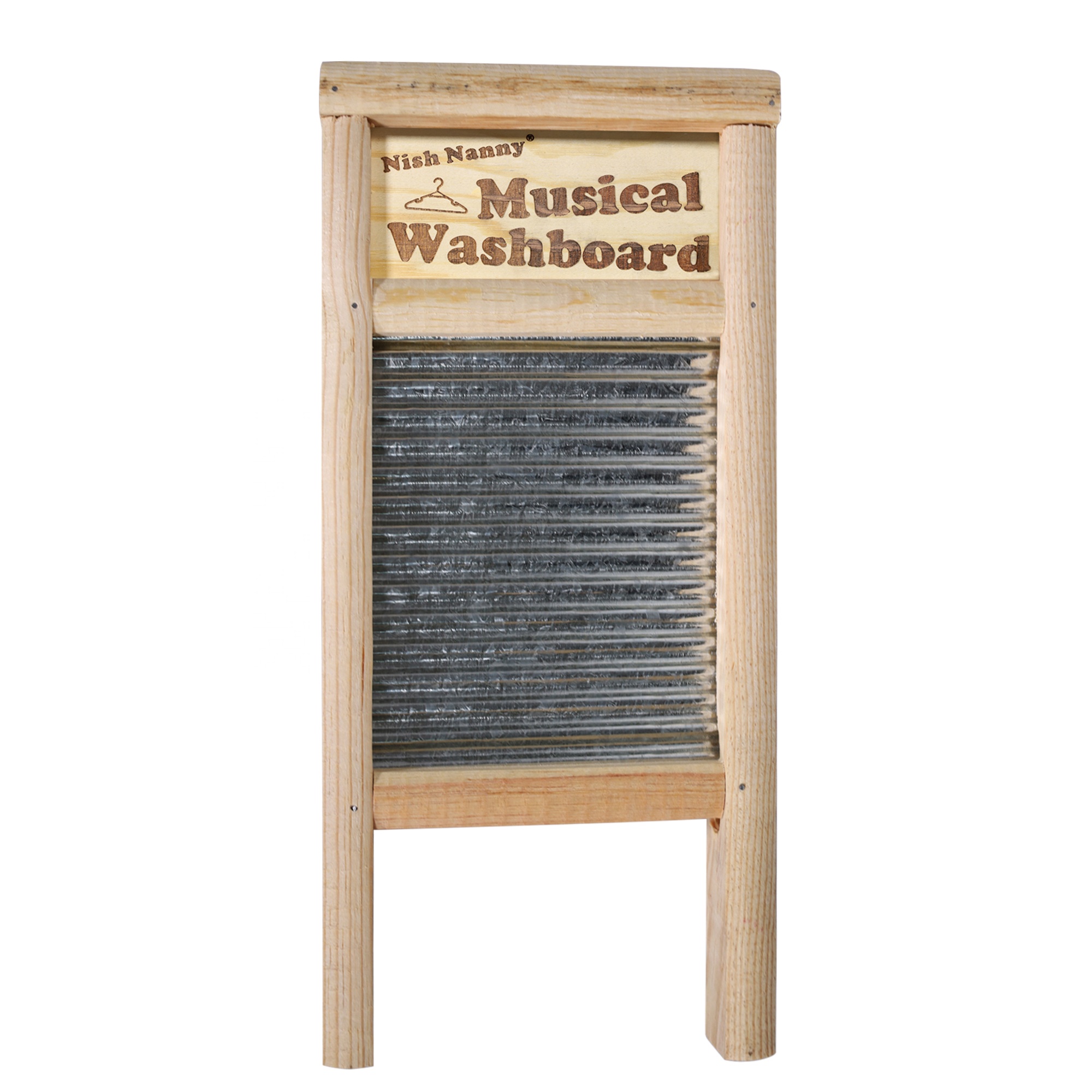 EASTOMMY ET-230120 Wash Board Vintage Classic Musical Washboard Wood Washboard Multiple Sizes Customized Logo