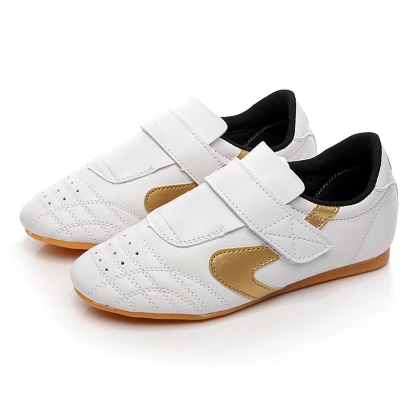 Taekwondo Shoes Child Aadult Comfortable Outsole Breathable taekwondo Shoes Man Women Training Shoes White