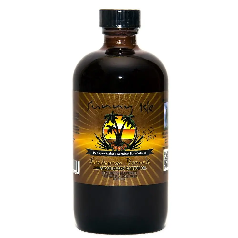 Extra black Jamaican castor oil