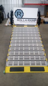 Roll-A-Ramp 36 Inch Van Ramp Powered Wireless