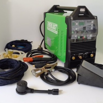 2018 Everlast PowerTIG 255 EXT Digital Ac Dc Tig Stick Импульсный сварочный аппарат с двойным преобразователем напряжения Ac Dc