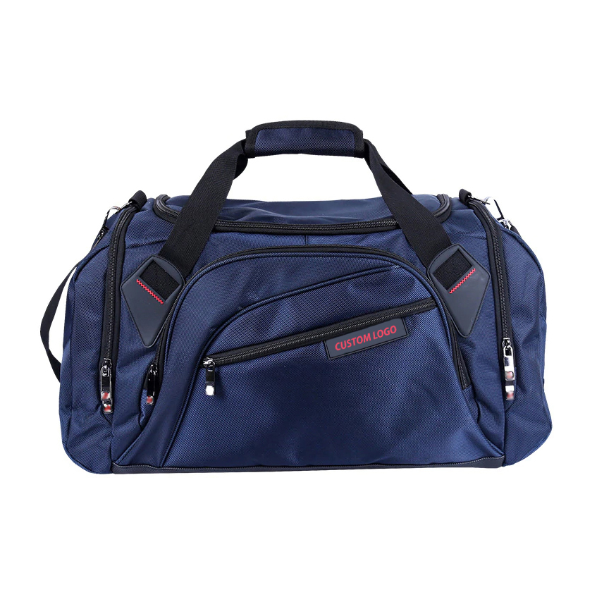 Duffle Bag Two-Toned Sports Gym Travel Bag in Royal Blue custom design sports bag At reasonable price