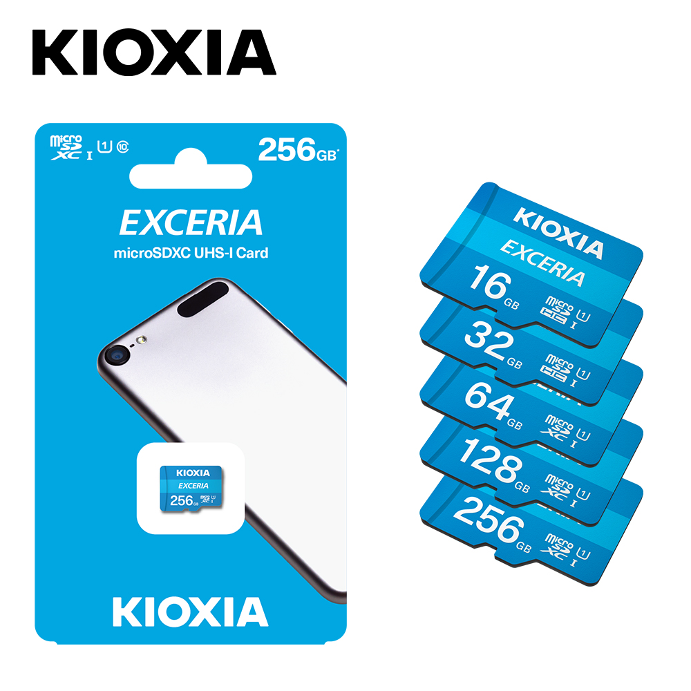 Расходы по самовывозу товара со склада 2020 Новый kioxia EXCERIA microSD карты Toshiba SDHC/SDXC карты без адаптера U1 C10 16 Гб оперативной памяти, 32 Гб встроенной памяти, 64 ГБ 128 ГБ 256 ГБ устройство чтения карт памяти