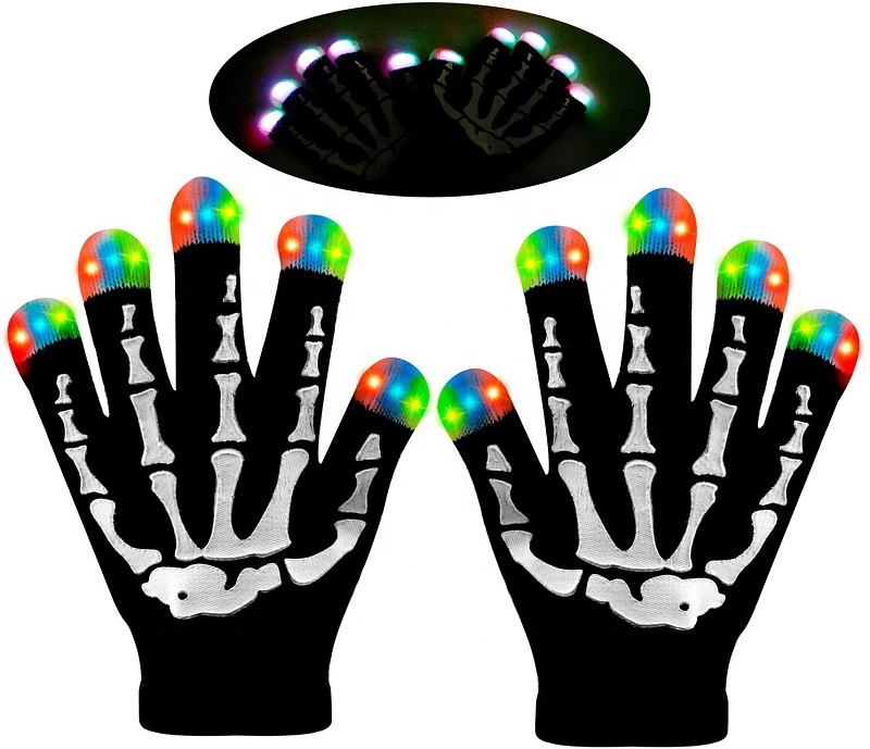 Led Gloveses for Kids Cool Toys Light Up Gloveses Toys 7-12 Year Old Girls Boys Gifts Party Favors The Glowing in Dark