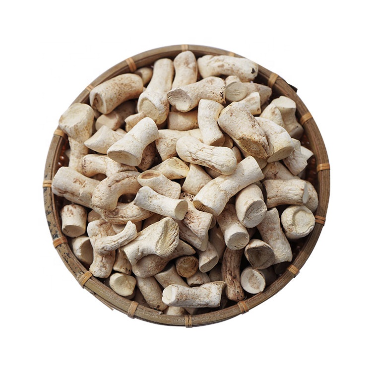 Лидер продаж, белый цветок, ножки грибов, сухие ножки Shiitake, лидер продаж, сушеные грибы Stipe
