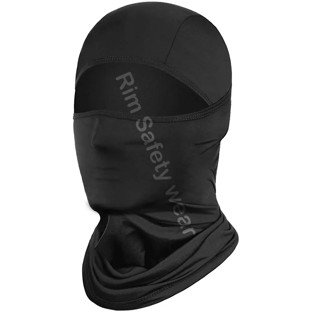 Wholesale solid color Cycling Polyester Balaclava Full Face Cover Outdoor Motorcycle Ski Balaclava